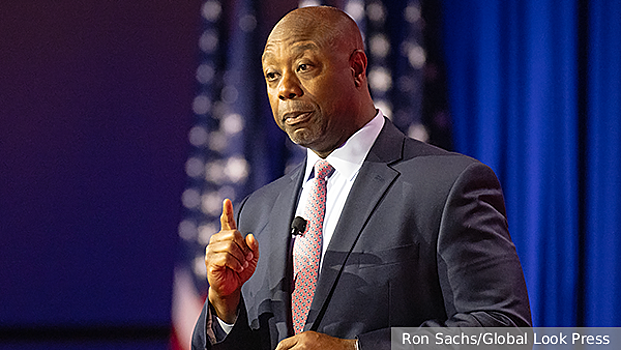 Кандидат в президенты США Тим Скотт: Уничтожение россиян оружием США и кровью украинцев отвечает интересам Америки