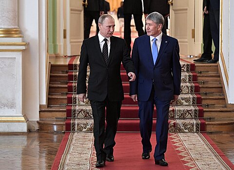 Атамбаев встретится с Путиным в Санкт-Петербурге