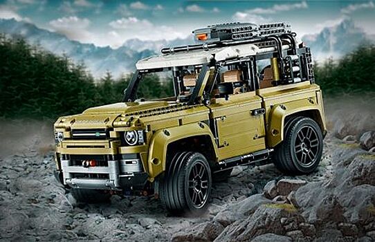 Lego уже сделала конструктор нового Land Rover Defender