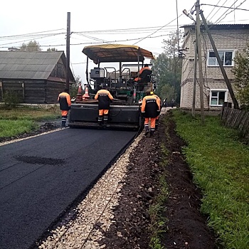 Дорогу в Краснобаковском районе отремонтировали впервые за 40 лет