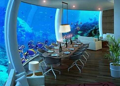 Удивительные гостиницы мира: на Фиджи можно поселиться в подводном царстве Посейдона
