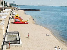 В Саратове открылся первый городской пляж на Волге