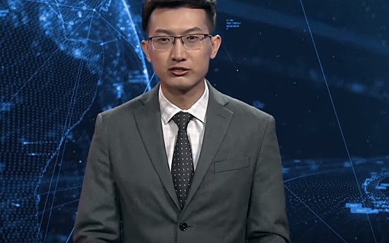 В Китае представили виртуального ведущего новостей