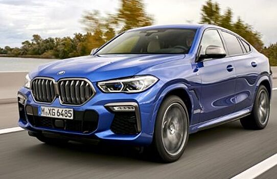 BMW X6 нового поколения появился у российских дилеров