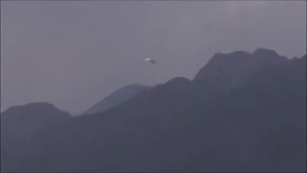 Неопознанный объект приземлился в горах Италии