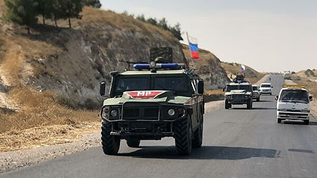 Российские военные провели патрулирование в двух сирийских провинциях