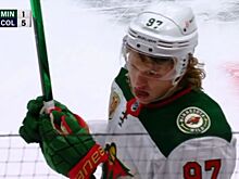 «Колорадо» разгромил «Миннесоту» со счётом 6:0. У Капризова «-4»