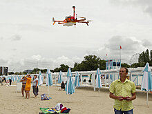 В Анапе заступили на дежурство первые в России дроны-спасатели