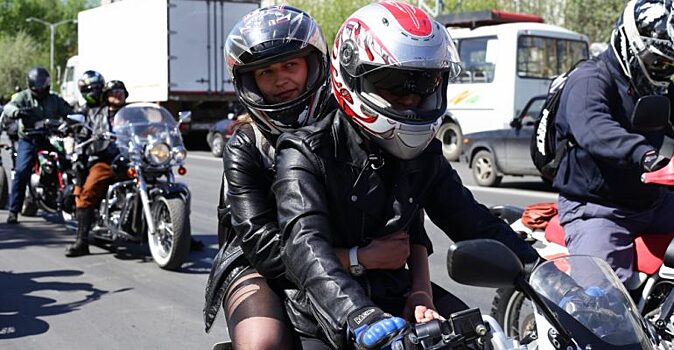 Мотоциклистам запретили ездить в центре Томска