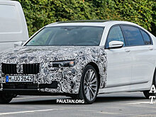 Фотошпионы поймали обновленный седан BMW 7 Series