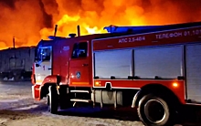 МЧС: открытое горение на вещевом рынке в Ростове-на-Дону ликвидировано