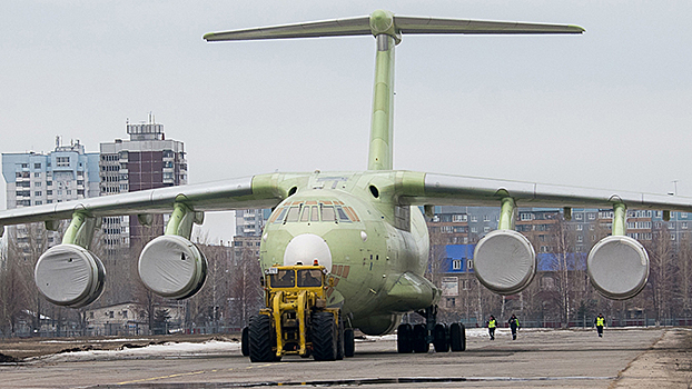 Модернизированная версия Ил-76 для ВКС РФ передана на покраску