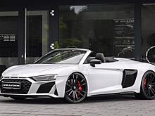 Это Audi R8 V10 Spyder мощностью 1000 лошадиных сил
