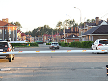 Темнота на улицах в поселке Серебряный бор в Томске