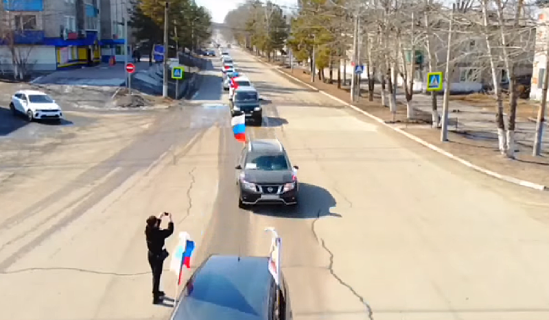 Участники автопробега в Амурской области в поддержку военных пожаловались на штрафы от ГИБДД