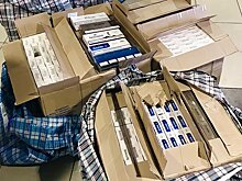 В «Домодедово» в багаже пассажиров обнаружили 596 блоков контрабандных сигарет
