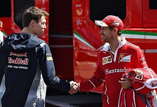 Себастьян Феттель поблагодарил Даниила Квята за работу в Ferrari
