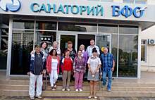 Совет ветеранов Союза журналистов Кубани проводил бархатный сезон в Анапе