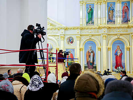 «Ростелеком» обеспечил трансляцию рождественского богослужения из Спасского собора Пензы