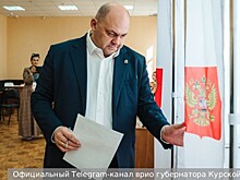 Жители Курской области избрали Смирнова губернатором