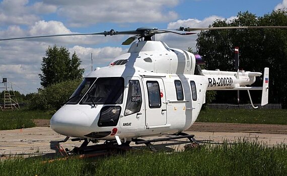 Казанский вертолетный завод передал в Башкирию медицинский "Ансат"