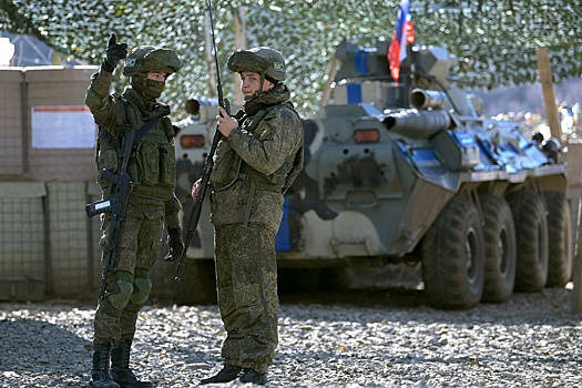 МО РФ: Российские миротворцы продолжают выполнять свои функции в Карабахе