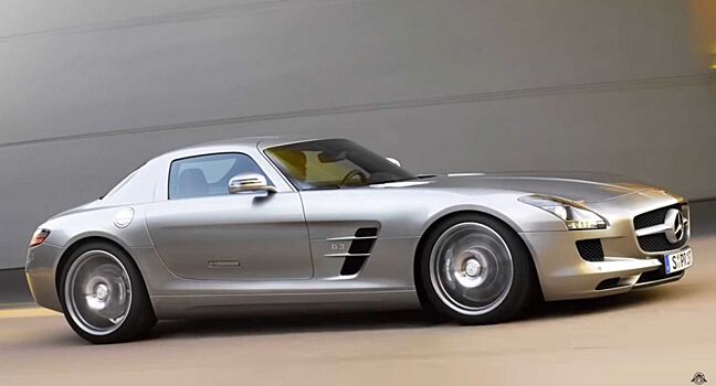 Обновлённый Mercedes SLS AMG превратили в пикап