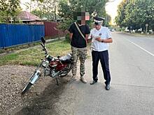В Армавире автоинспекторы задержали мотоциклиста без водительских прав