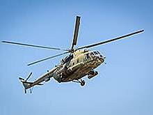 Вертолет стал жертвой боевых действий