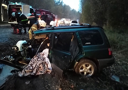 Трагедии на дорогах - в Собинском районе погибла годовалая девочка, а под Судогдой сгорел водитель Камаза