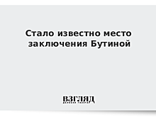 Названо место заключения Бутиной