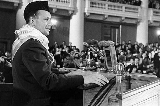 Миссия неповторима: Мировое турне Юрия Гагарина на интерактивной карте "Российской газеты"