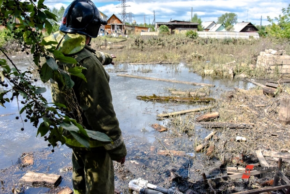 Половодье Тобола в Курганской области этой ночью угрожает сотне домов