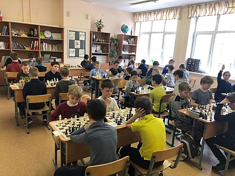 В школе № 1883 состоялся турнир по быстрым шахматам