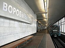 Станция "Воробьевы горы" возобновила работу