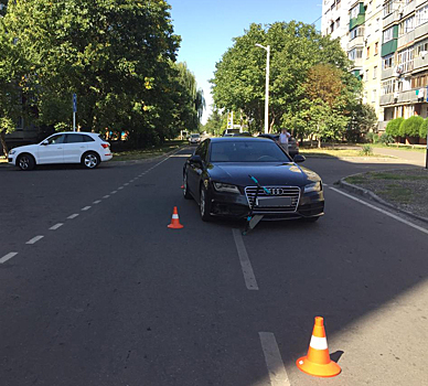 В Адыгее водитель иномарки сбил 12-летнего ребенка на самокате