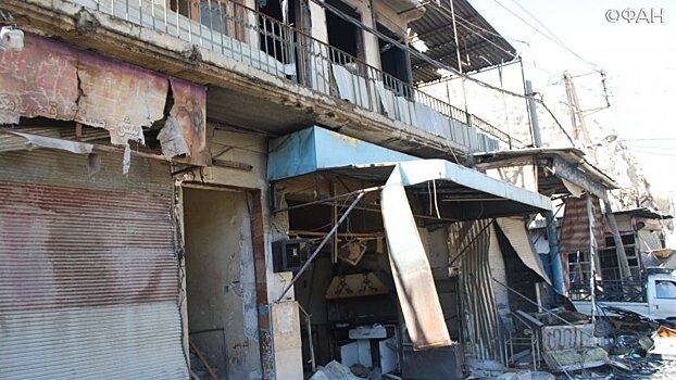 Мощный взрыв прогремел перед полицейским участком в Дамаске