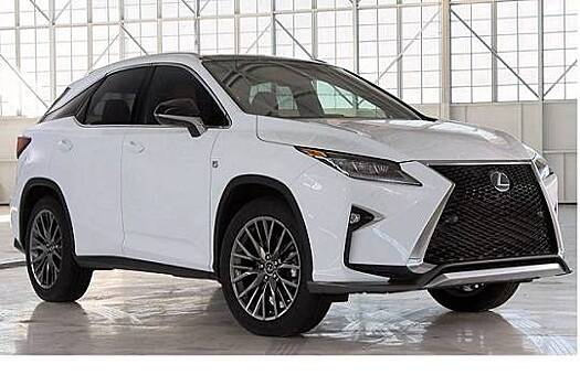 Кроссоверы Lexus RX сменили модельный год