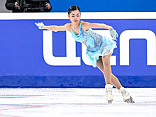 Фигуристка Петросян прыгнула тройной аксель во время показательного номера на Кубке Московского спорта