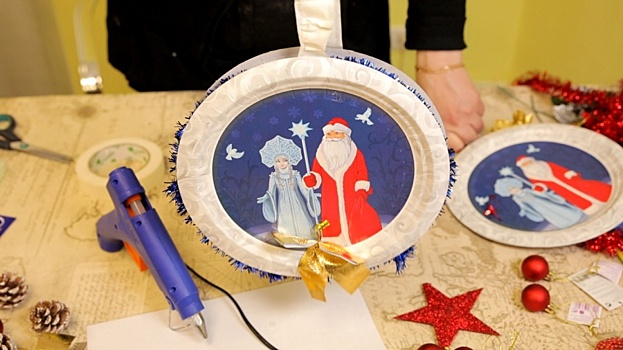 Мастер-класс по изготовлению новогодней игрушки провели в социальных сетях парка «Таганский»