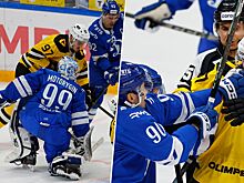 Моторыгин уходил из ворот, Сикьюра дрался с Чебыкиным. Фото камбэка «Северстали» в Москве