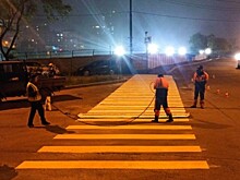 Во Владивостоке обновляют дорожную разметку — мэрия
