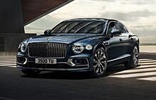 Bentley Flying Spur с новым логотипом компании