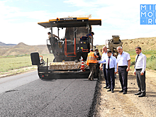 В Табасаранском районе завершается реконструкция дороги Дербент – Хучни – Хив