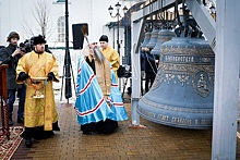 В Нижнем Новгороде освятили колокола для храма в честь Вознесения Господня