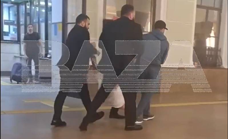 Появились новые кадры похищения мужчины в центре Москвы