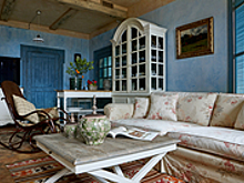 Гостевой домик в Подмосковье, будто перенёсшийся из Италии