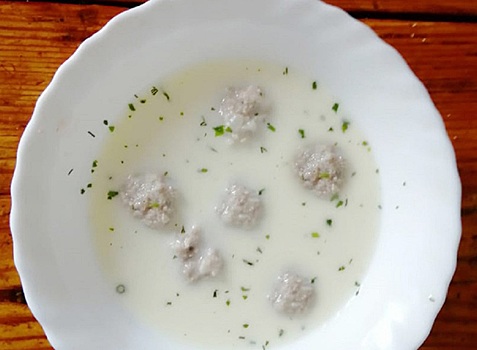 Миллеровская кухня: сырный суп с фрикадельками