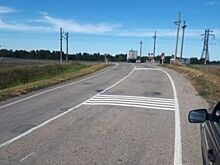 Переезды в Алтайском крае оборудовали искусственными неровностями