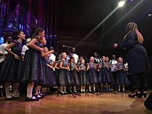 London Community Gospel Choir выступил вместе с Камерным хором «Вера» из ДМШ им.В.Я.Шебалина